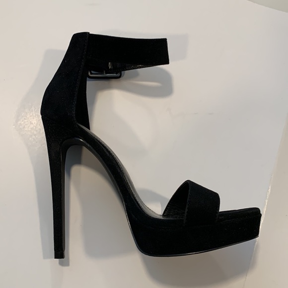 Black High Heel Sandals - Picture 1 of 10